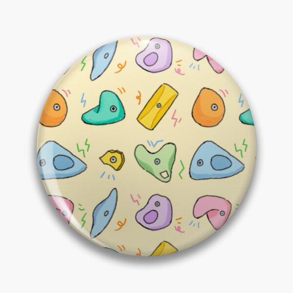 Item preview, Bouldering hold seamless pattern designed and sold by Ashleysnook.