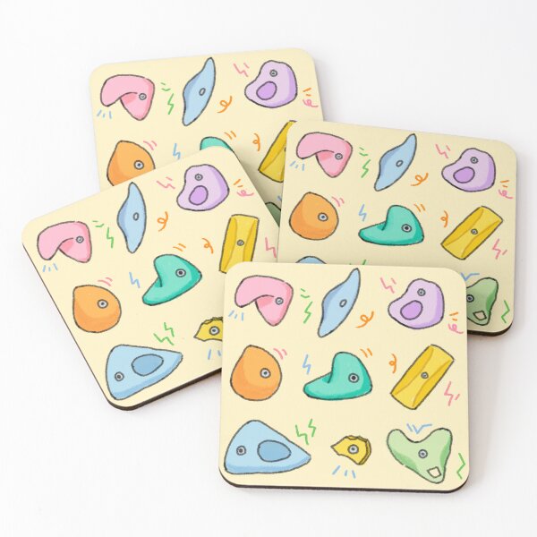 Item preview, Bouldering hold seamless pattern designed and sold by Ashleysnook.