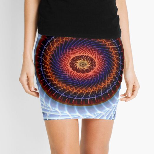 Concentricity Colour Mini Skirt