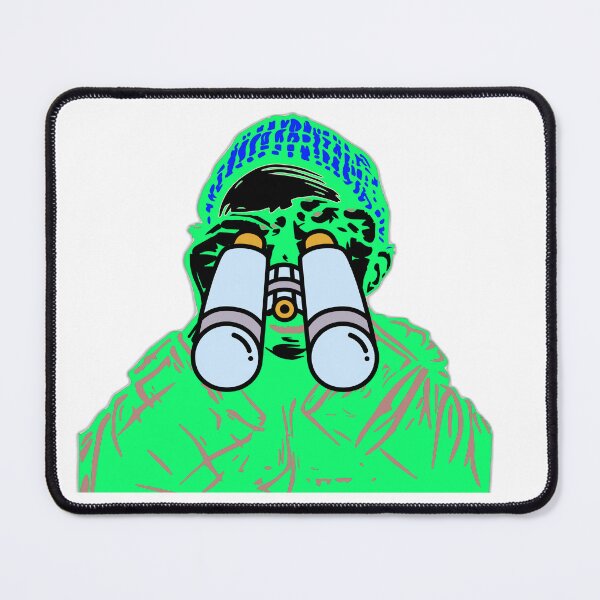 Item preview, man with binoculars / man designed and sold by Constructive27.