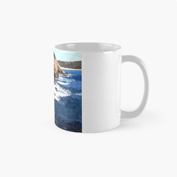 Item preview, Acadia National Park Watercolor Otter Cliffs designed and sold by jjomally1.