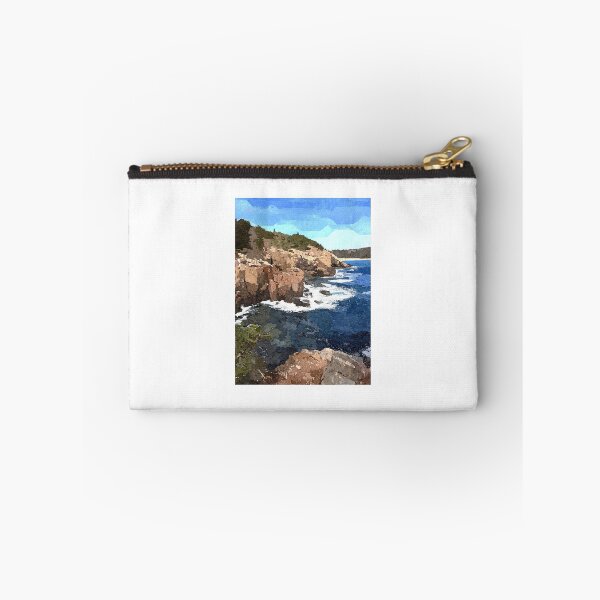 Item preview, Acadia National Park Watercolor Otter Cliffs designed and sold by jjomally1.