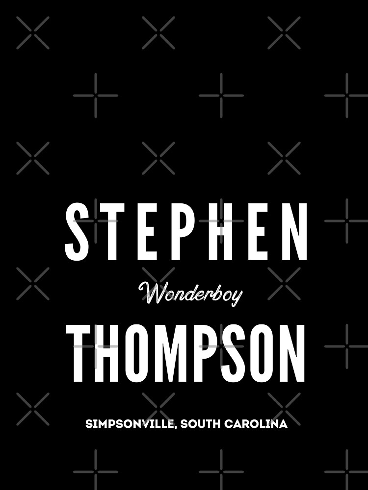 stephen wonderboy thompson shirt