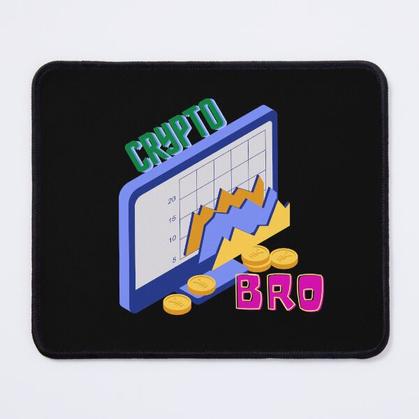 Item preview, crypto Bro, for financial markets lovers designed and sold by NoetherSym.