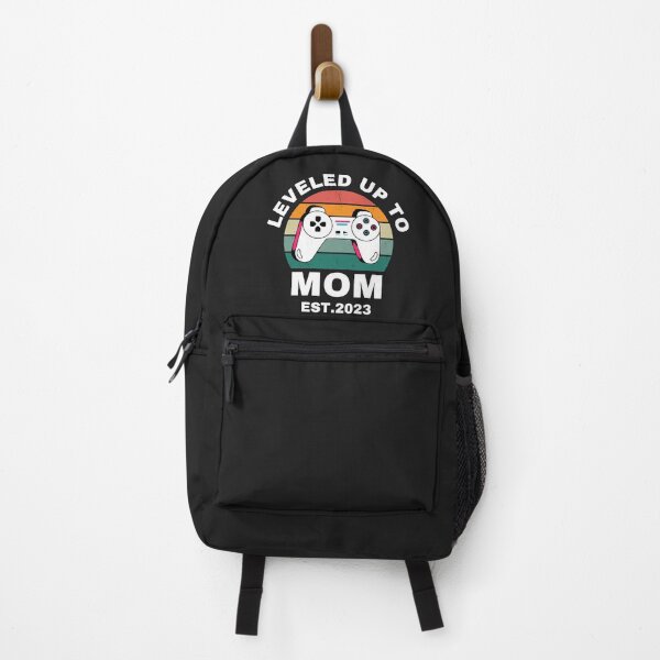 Item preview, leveled up to mom est 2023 designed and sold by Best-Designers.