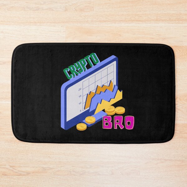 Item preview, crypto Bro, for financial markets lovers designed and sold by NoetherSym.