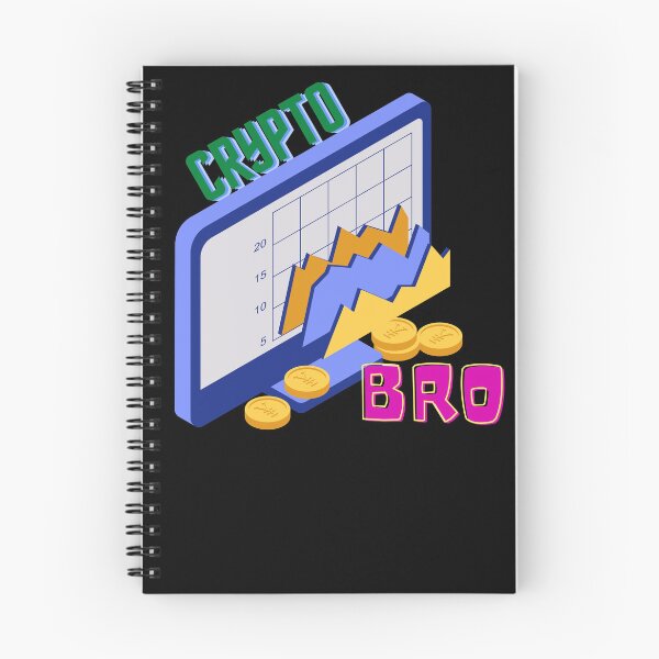 Item preview, crypto Bro, for financial markets lovers designed and sold by NoetherSym.
