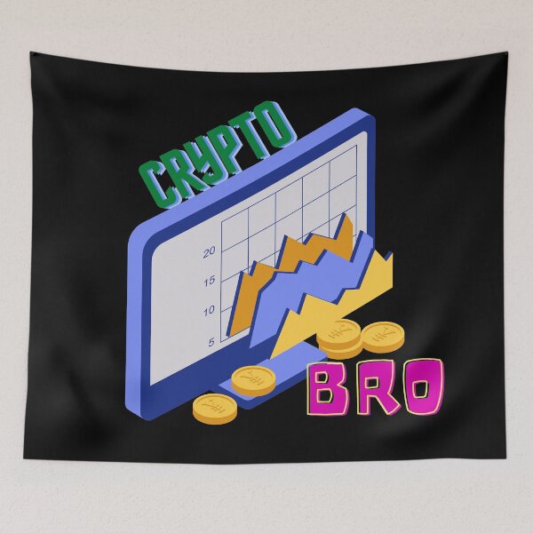Item preview, crypto Bro, for financial markets lovers designed and sold by NoetherSym.