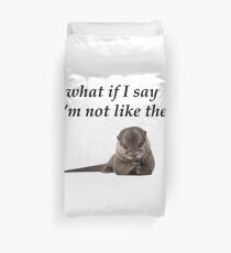 Foo Fighters - The Pretender otter Duvet Cover