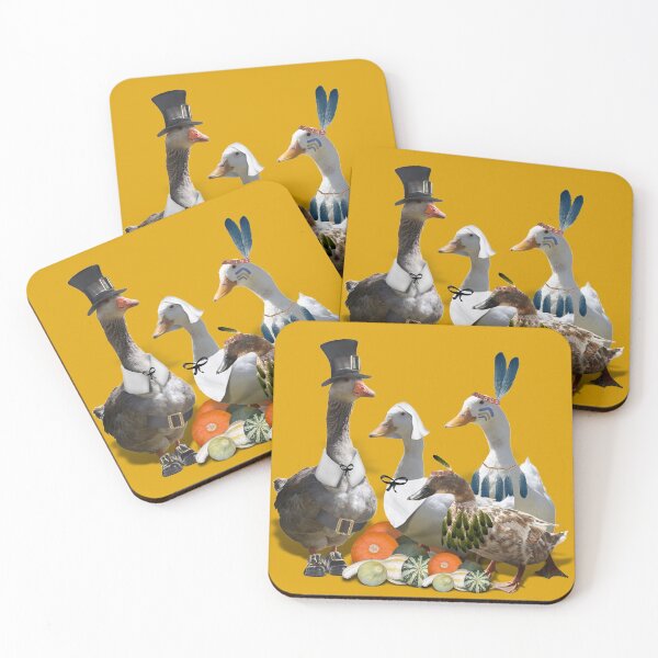 Artikelvorschau, Pilger und Indianer Thanksgiving Gans und Enten entworfen und verkauft von Gravityx9.