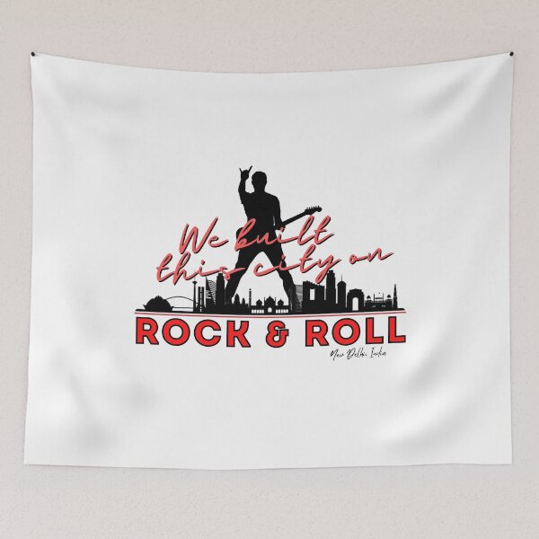 Item preview, We Built this City - New Delhi, Red designed and sold by Mean-Musician.