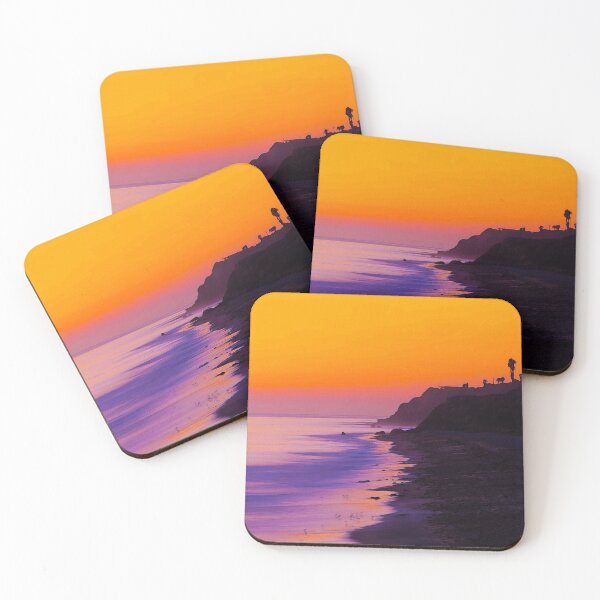Item preview, Malibu Leo Carrillo Beach Sunset, Malibu Point Dume Coast Aesthetic, Sunset Malibu Beach Aesthetic Wallpaper, Malibu California Aesthetic Sunset Beach designed and sold by Paintcorner.