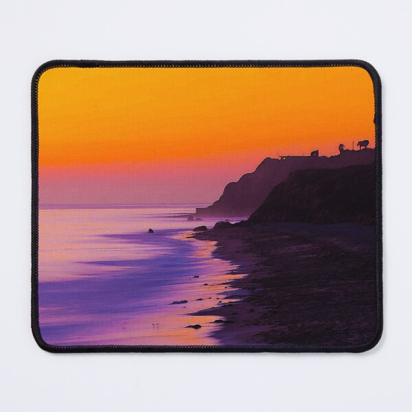 Item preview, Malibu Leo Carrillo Beach Sunset, Malibu Point Dume Coast Aesthetic, Sunset Malibu Beach Aesthetic Wallpaper, Malibu California Aesthetic Sunset Beach designed and sold by Paintcorner.