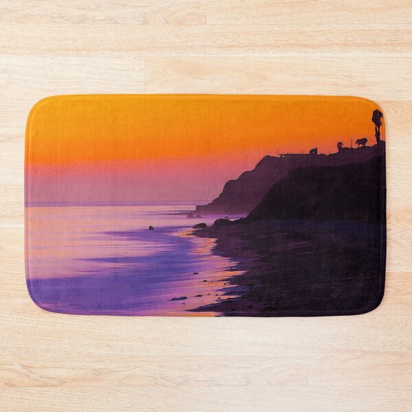 Item preview, Malibu Leo Carrillo Beach Sunset, Malibu Point Dume Coast Aesthetic, Sunset Malibu Beach Aesthetic Wallpaper, Malibu California Aesthetic Sunset Beach designed and sold by Paintcorner.