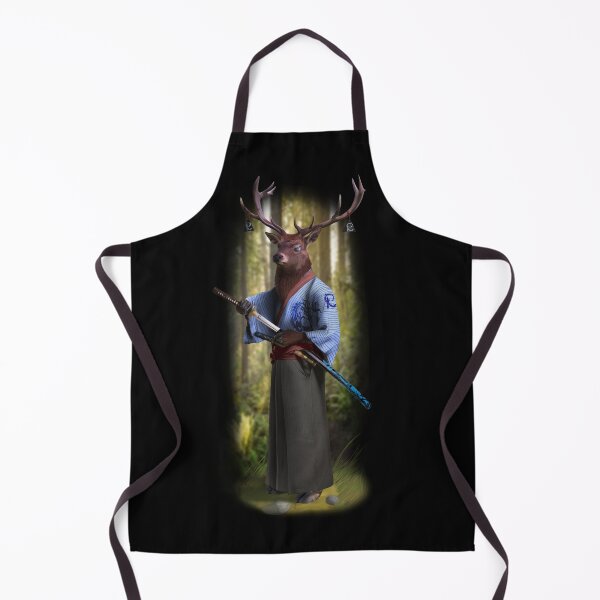 Item preview, Exclusive Hand Drawn Samurai Deer | Samurai Collection Item-3 (Deer) | by Rendigart Studio designed and sold by rendigart.