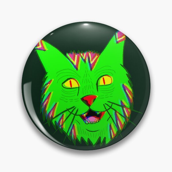 Item preview, The Laughing Cat (Glitchy Version) designed and sold by Quirkball.