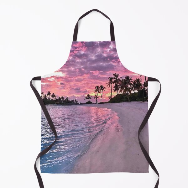 Item preview, Beach Sunset, Tropical Beach, Tropical Sunset, Calm Beach, Pink Sunset, Purple Sunset, Palm Trees, Carribean Beach, Island Sunset, Island Beach, designed and sold by Nostrathomas66.