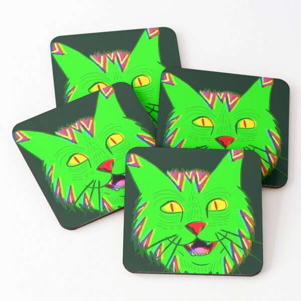 Item preview, The Laughing Cat (Glitchy Version) designed and sold by Quirkball.