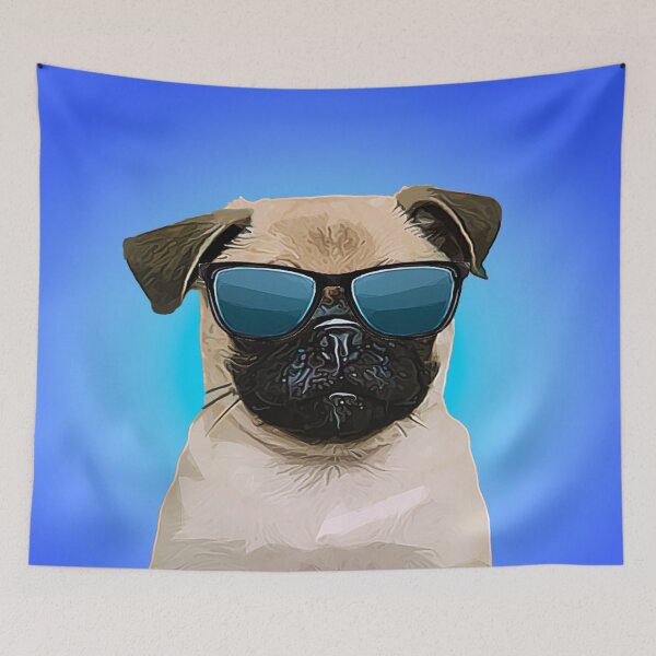 Item preview, Summer Pug designed and sold by L'art Designs.