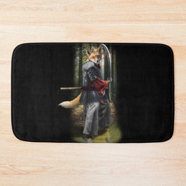 Item preview, Exclusive Hand Drawn Samurai Fox | Samurai Collection Item-5 (Fox) | by Rendigart Studio designed and sold by rendigart.