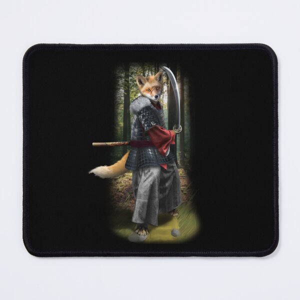 Item preview, Exclusive Hand Drawn Samurai Fox | Samurai Collection Item-5 (Fox) | by Rendigart Studio designed and sold by rendigart.