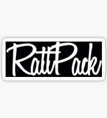 Rattpack (black) Sticker