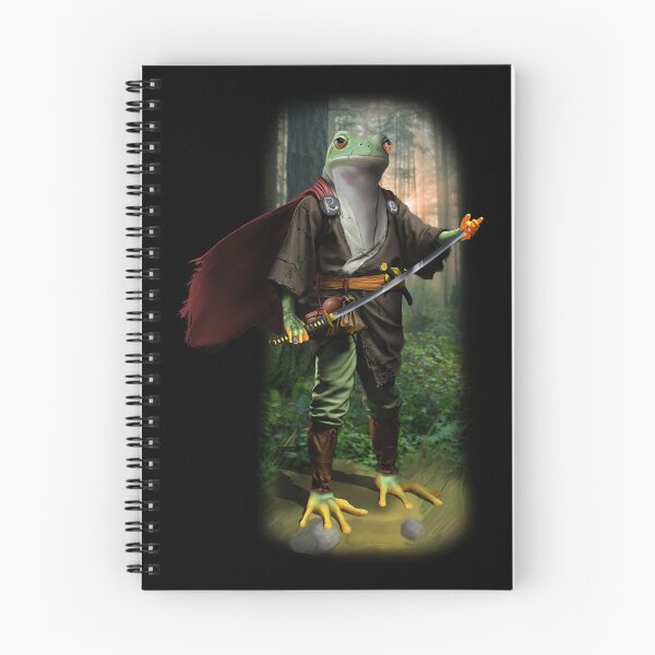 Item preview, Exclusive Hand Drawn Samurai Frog | Samurai Collection Item-6 (Frog) | by Rendigart Studio designed and sold by rendigart.