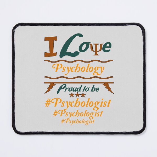 Item preview, I love psychiatry, proud to be psychologist... designed and sold by Chakilogy.