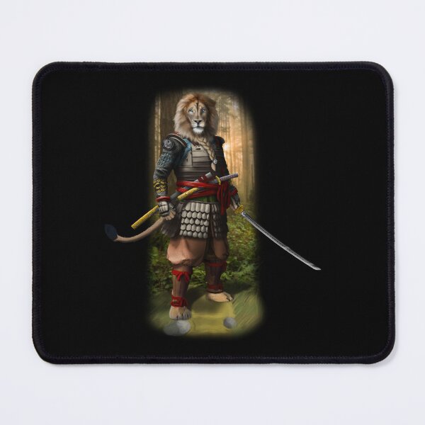 Item preview, Exclusive Hand Drawn Samurai Lion | Samurai Collection Item-7 (Lion) | by Rendigart Studio designed and sold by rendigart.