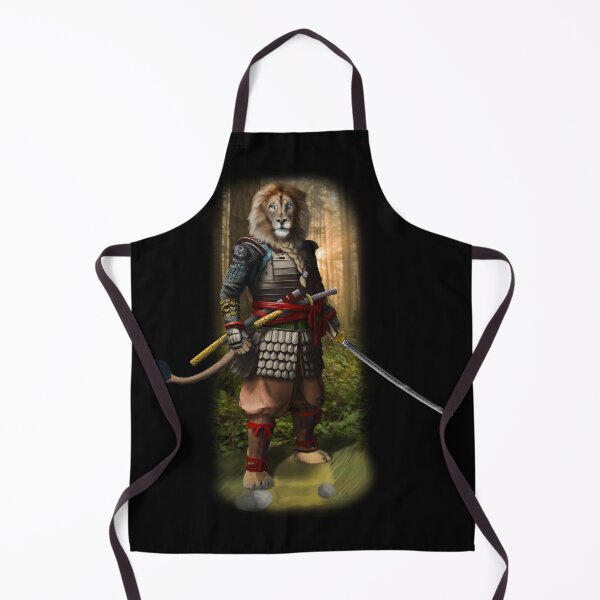 Item preview, Exclusive Hand Drawn Samurai Lion | Samurai Collection Item-7 (Lion) | by Rendigart Studio designed and sold by rendigart.