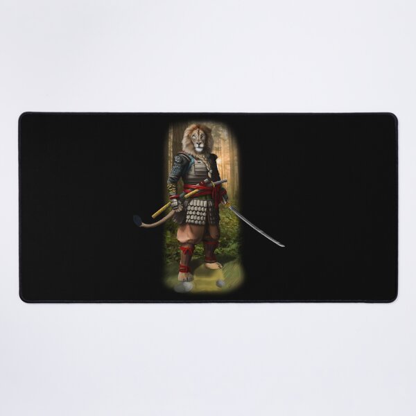 Item preview, Exclusive Hand Drawn Samurai Lion | Samurai Collection Item-7 (Lion) | by Rendigart Studio designed and sold by rendigart.