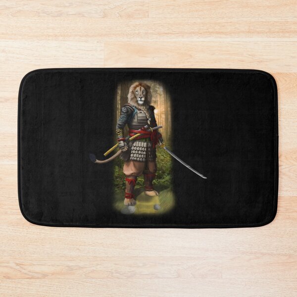 Item preview, Exclusive Hand Drawn Samurai Lion | Samurai Collection Item-7 (Lion) | by Rendigart Studio designed and sold by rendigart.