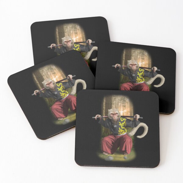 Item preview, Exclusive Hand Drawn Samurai Monkey | Samurai Collection Item-8 (Monkey) | by Rendigart Studio designed and sold by rendigart.