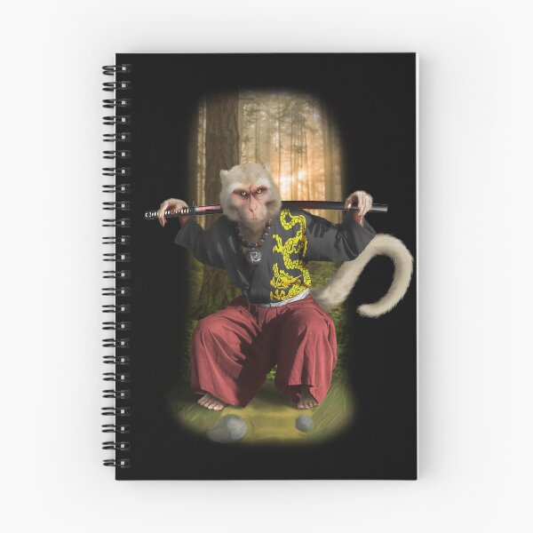 Item preview, Exclusive Hand Drawn Samurai Monkey | Samurai Collection Item-8 (Monkey) | by Rendigart Studio designed and sold by rendigart.