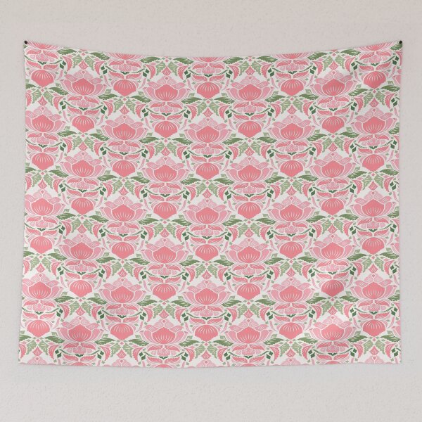 Item preview, Victorian Damask Florals designed and sold by sarakaquabubble.