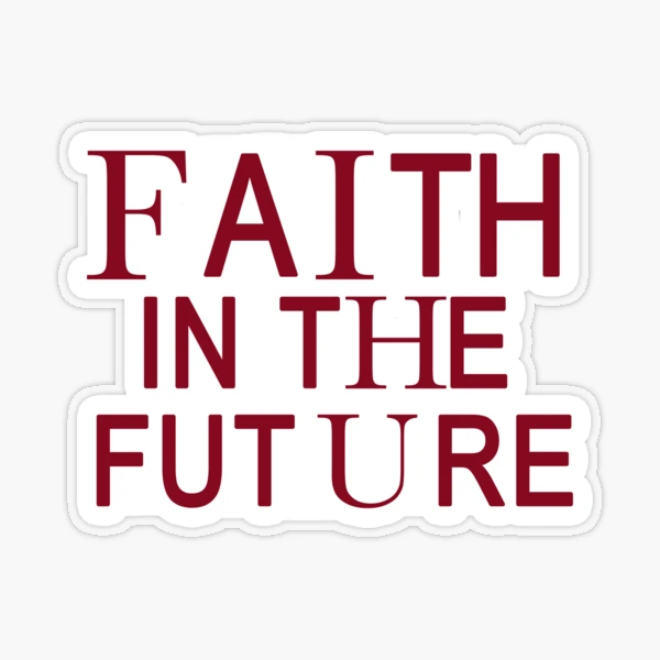 FAITH IN THE FUTURE-louis tomlinson album cover  Sticker for Sale by  eggsforeggs