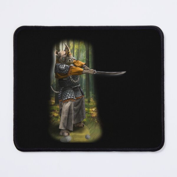 Item preview, Exclusive Hand Drawn Samurai Rhino | Samurai Collection Item-10 (Rhino) | by Rendigart Studio designed and sold by rendigart.