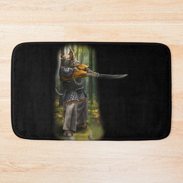 Item preview, Exclusive Hand Drawn Samurai Rhino | Samurai Collection Item-10 (Rhino) | by Rendigart Studio designed and sold by rendigart.