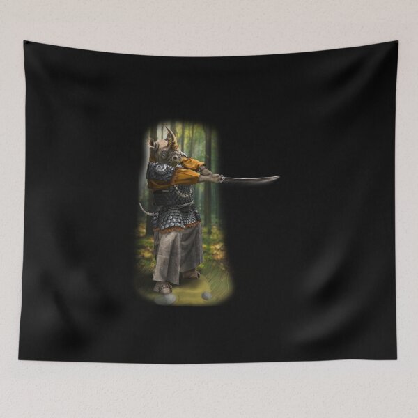 Item preview, Exclusive Hand Drawn Samurai Rhino | Samurai Collection Item-10 (Rhino) | by Rendigart Studio designed and sold by rendigart.