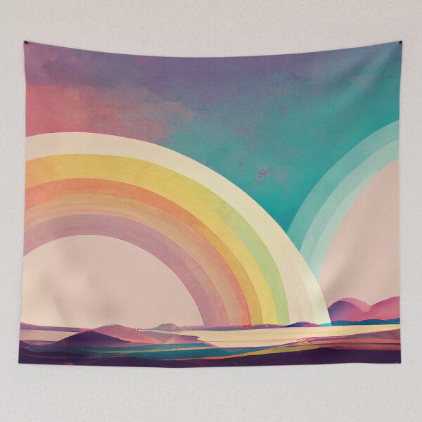 Item preview, Boho Rainbow Valley designed and sold by BohoHaven.