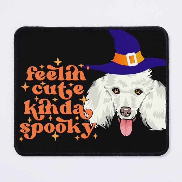 Item preview, Poodle Halloween Poodle Feelin Cute kinda spooky, Standard Poodle Dog Mom Halloween, Poodle puppy, Toy Parti poodle Dog mom Halloween designed and sold by Mumzy2many.