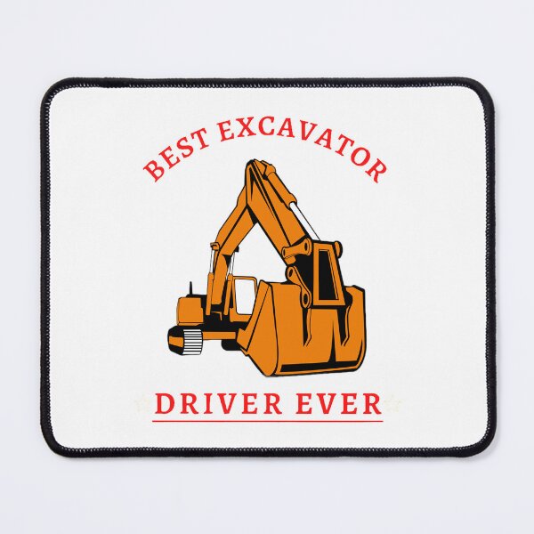 Item preview, best excavator driver ever, Construction Worker Gift, I'll Be In My Office designed and sold by Trucker10.