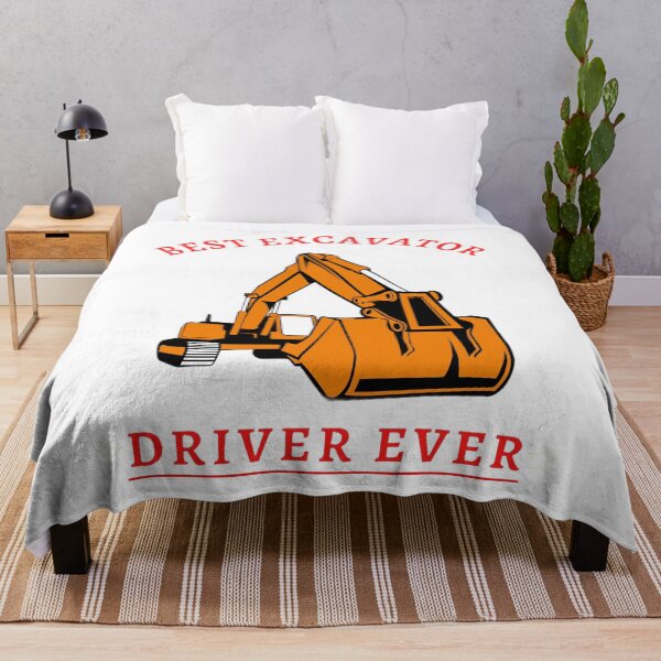 Item preview, best excavator driver ever, Construction Worker Gift, I'll Be In My Office designed and sold by Trucker10.