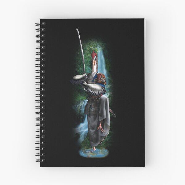 Item preview, Exclusive Hand Drawn Samurai Stork | Samurai Collection Item-12 (Stork) | by Rendigart Studio designed and sold by rendigart.