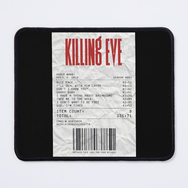 Item preview, Killing Eve Season 1 Receipt designed and sold by d-obsession-k.