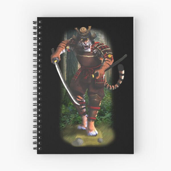 Item preview, Exclusive Hand Drawn Samurai Tiger | Samurai Collection Item-13 (Tiger) | by Rendigart Studio designed and sold by rendigart.