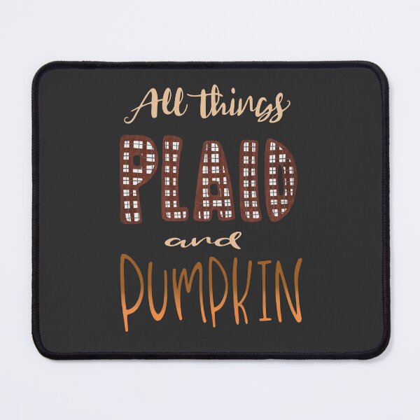 Item preview, Plaid & pumpkin designed and sold by Almost Never.