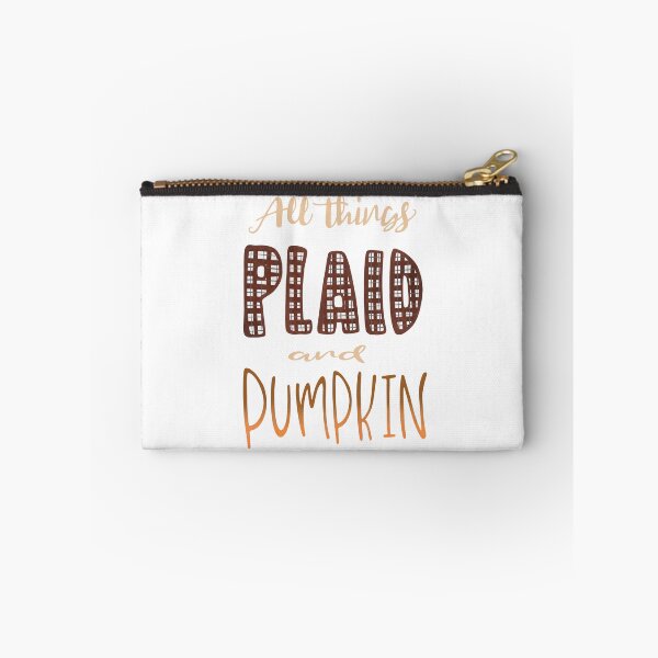 Item preview, Plaid & pumpkin designed and sold by Almost Never.