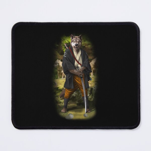 Item preview, Exclusive Hand Drawn Samurai Wolf | Samurai Collection Item-15 (Wolf) | by Rendigart Studio designed and sold by rendigart.