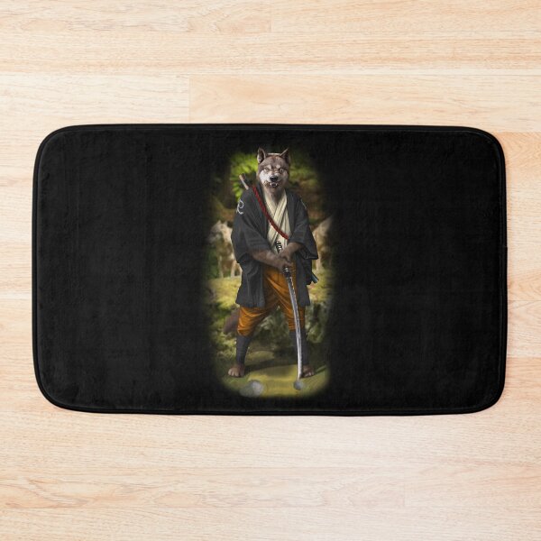 Item preview, Exclusive Hand Drawn Samurai Wolf | Samurai Collection Item-15 (Wolf) | by Rendigart Studio designed and sold by rendigart.